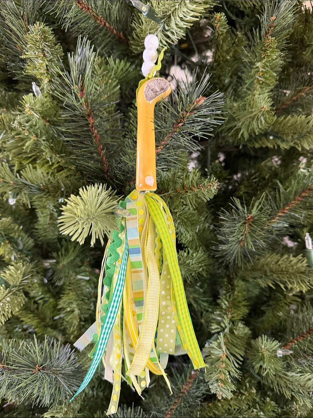 Handmade Golf Tassel Ornament